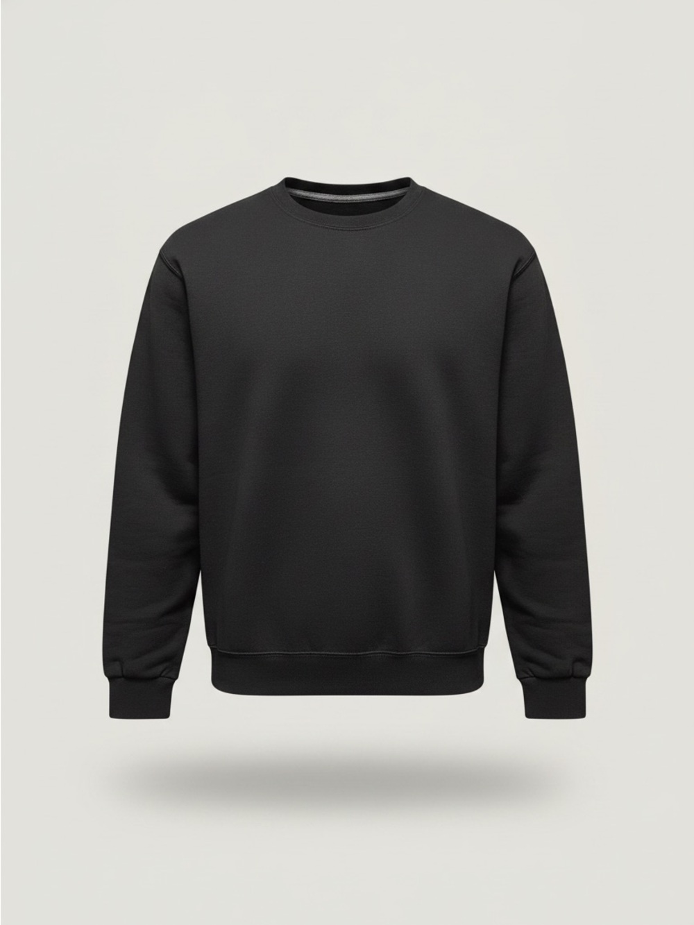 Women’s Black Crewneck Sweater